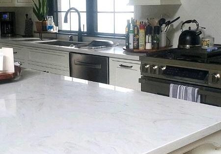 White Kitchen Counter